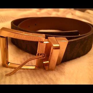 Michael Kors signature MK belt